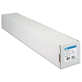 HP Q1441A Rollo de Papier para Plotter, 45.7 m x 89.2 cm (35.1"), Papel Recubierto, 114 µm, 90 g/m²