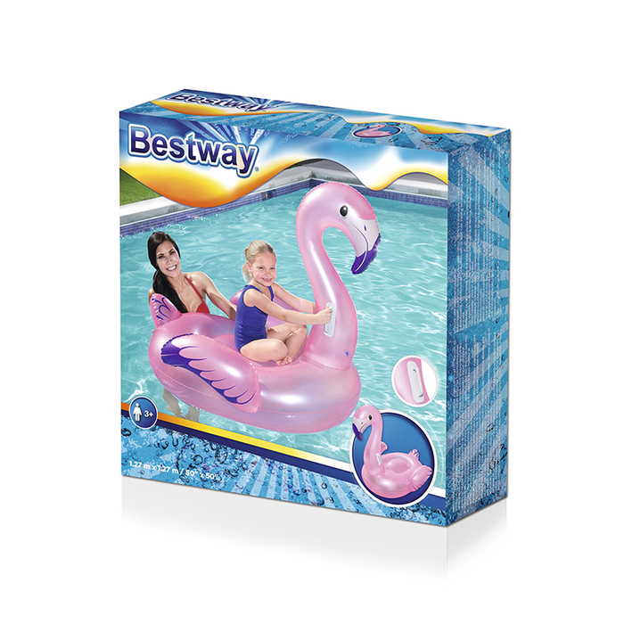 Bestway Figura Hinchable Flamenco con Asas 127x127 cm