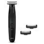 Braun Xt3100 Recortadora Híbrida 4D para Cara y Barba, 3 Peines (1-5 mm), Uso en Seco/Húmedo, Recorta, Perfila y Afeita, Acero Inoxidable, 45 Min Autonomía