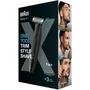 Braun XT3100 Cortapelos Negro 3 longitudes de corte 1-3 mm Uso en seco y mojado