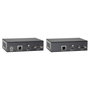 LevelOne Extensor HDMI HVE-9200P Kit sobre Cat5 PoE 100m 4K UHD 3840x2160 con RS-232