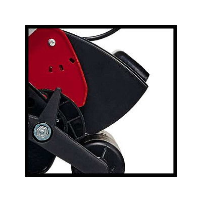 Einhell GE-HM 18/38 Li-Solo Cortacésped Manual a Batería 18V, Ancho de Corte 38 cm, 4 Posiciones de Altura, Bolsa Recogedor 45L