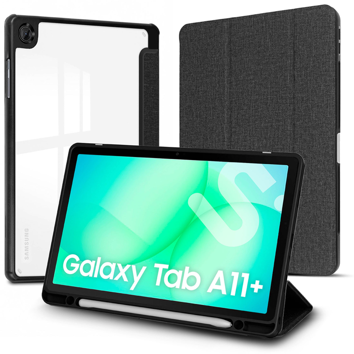 Subblim Clear Shock Case para Samsung Galaxy Tab A11+ 11 Pulgadas - Negro