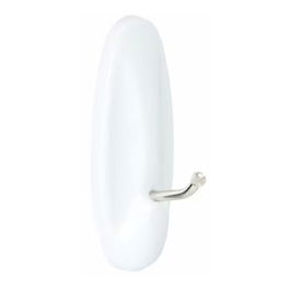 3M Command Gancho con Punta Metálica, Mediano, Blanco, 29 x 79 x 29 mm, 2 Unidades + 4 Tiras, Carga Máx. 1.3 kg - 17068