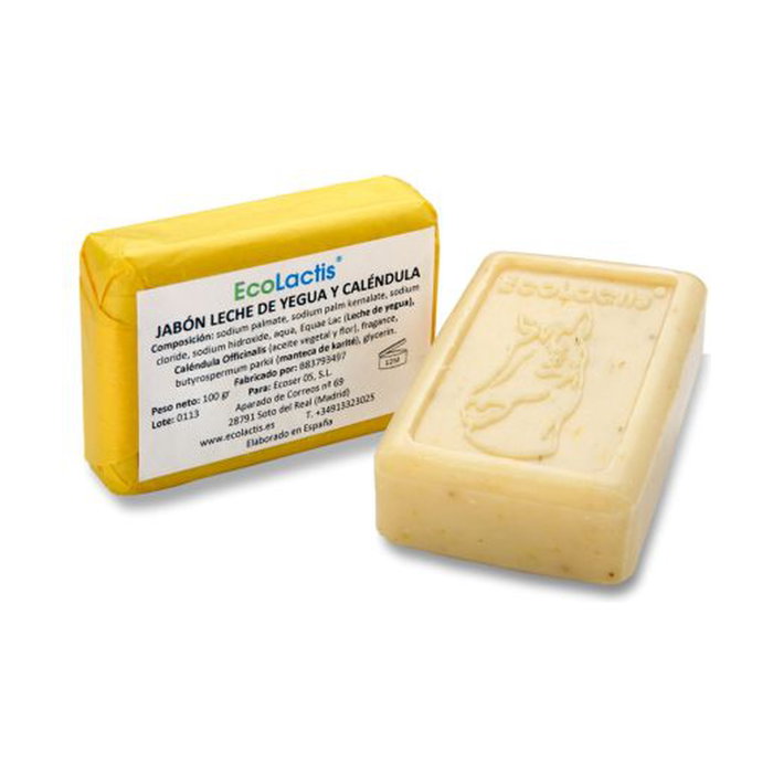 Ecolactis Jabón Leche de Yegua y Caléndula 100g Ecolactis Jabón Leche de Yegua y Caléndula 100g