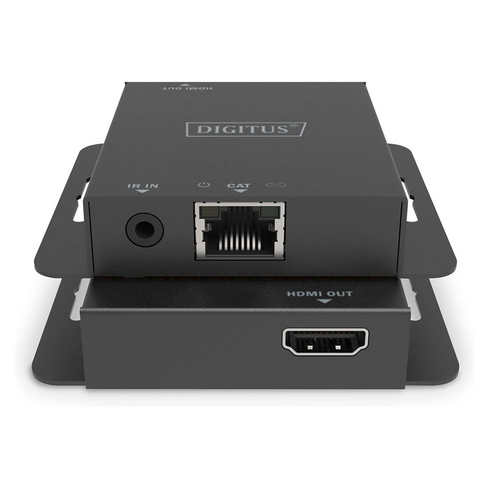 Digitus Extensor HDMI USB 70m 4K Schwarz