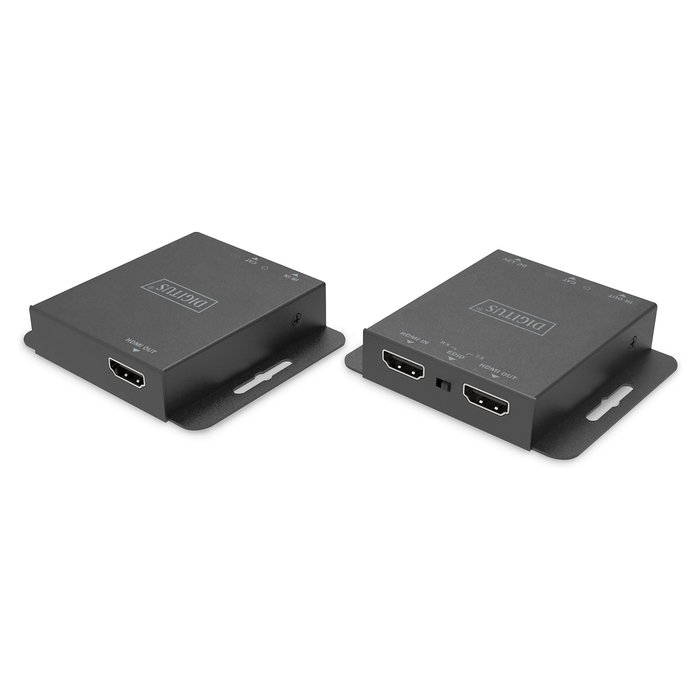 Digitus Extensor HDMI USB 70m 4K Schwarz