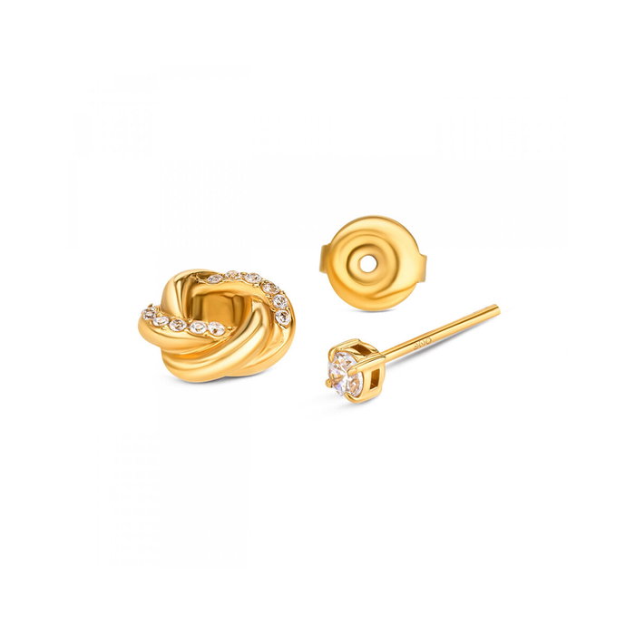 Conjunto Collar y Pendientes Mujer One Jewels OJSET23G Dorado