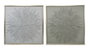 DKD Home Decor Cuadro Lienzo Abstracto Pack de 2, 100x100 cm