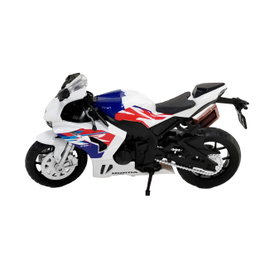 DEQUBE Honda CBR1000RR-R Fireblade SP Esc 1:18 Blanco y Azul
