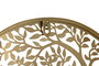 DKD Home Decor Decoración de Pared de Metal Árbol Dorado Envejecido (Pack de 4)
