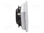 RITTAL Ventilador de panel de ventilación 255x255x129mm 230V AC