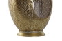 DKD Home Decor Portavelas Metal y Cristal Dorado