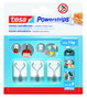 Tesa Gancho autoadhesivo Powerstrips S, blanco