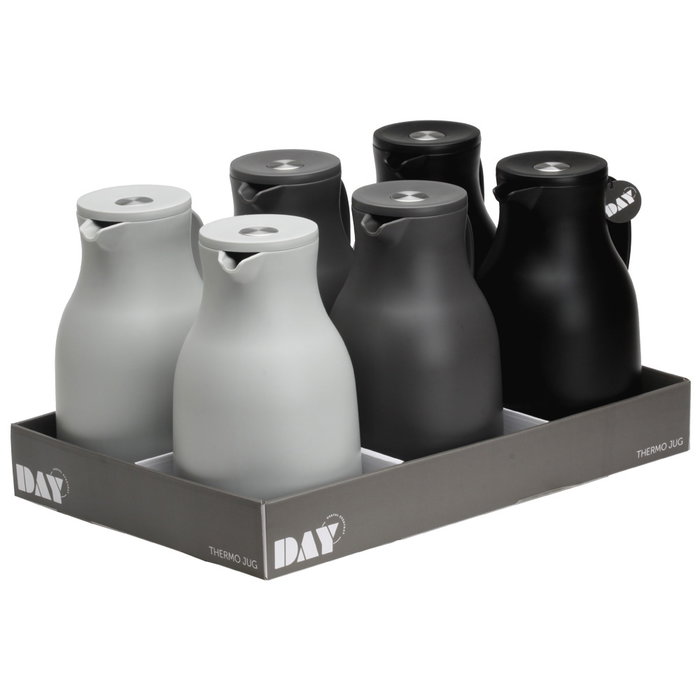 Day Jarra Termo 1L Mantiene Caliente 6h Frío 12h con Push Botton Day Jarra Termo 1L Mantiene Caliente 6h Frío 12h con Push Botton