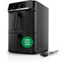 Bosch MAFD661B7 Series 6 Freidora de Aire de Doble Cámara, 12L