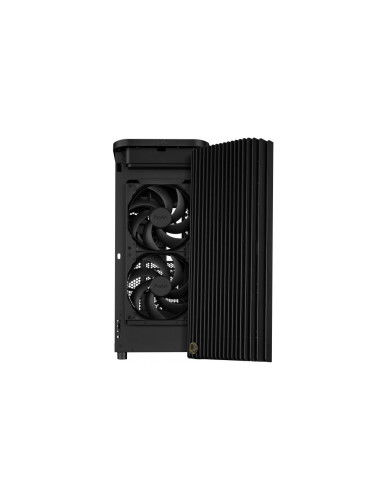 Asus PA401 TG PWM BLACK Caja ATX con Cristal Templado y Madera Negra