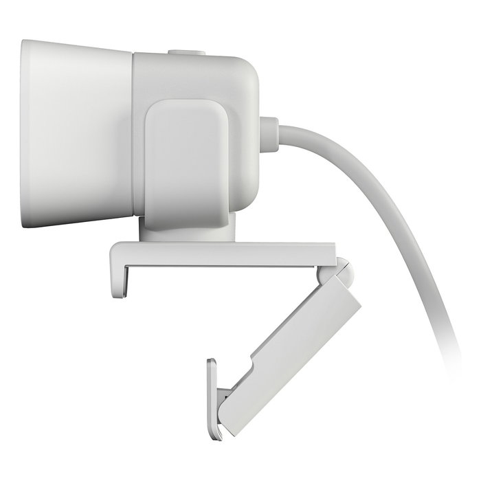 Logitech StreamCam Webcam Full HD 1080p/60fps, Blanco, con Autofoco, Micrófonos Estéreo y Clip