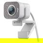 Logitech 960-001297 StreamCam - Webcam Full HD 1080p 60fps, Grabación 4K, Doble Micrófono, USB-C, para Streaming y Videollamadas - Blanca