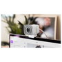 Logitech StreamCam Webcam Full HD 1080p/60fps, Blanco, con Autofoco, Micrófonos Estéreo y Clip
