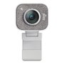 Logitech StreamCam Webcam Full HD 1080p/60fps, Blanco, con Autofoco, Micrófonos Estéreo y Clip