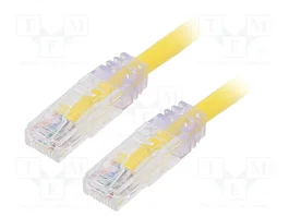 Panduit Patch cord Cat 6 U/UTP de 5m amarillo