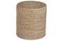 DKD Home Decor Reposapiés de Yute y Eucalipto Marrón Natural