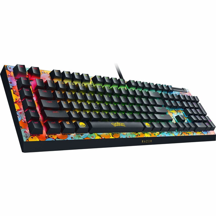 Razer BlackWidow V4 X Pokémon Kanto Starters con Interruptores Razer Green (US Layout)