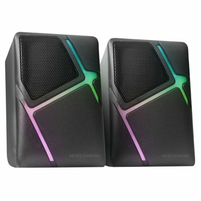 Mars Gaming MS-H Altavoces Gaming RGB 10W Negro