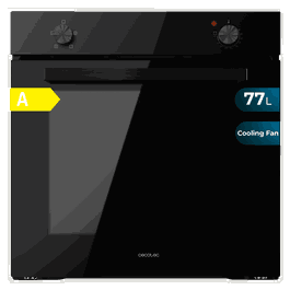 Cecotec Bolero Hexa C126000 Black A Horno Integrable 77 L