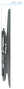 TooQ Soporte de Pared Inclinable LP4391T-B para TV de 43-90 pulgadas
