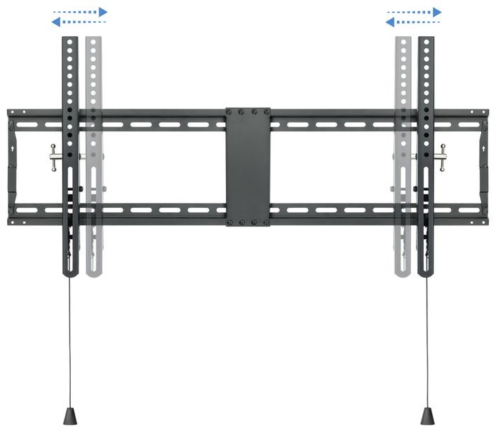 TooQ Soporte de Pared Inclinable LP4391T-B para TV de 43-90 pulgadas
