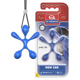 Dr. Marcus Ambientador Lucky Top New Car DRM0662, Amuleto Perfumado para Coche, Fragancia de Larga Duración y Suerte