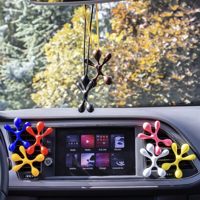 Dr. Marcus Ambientador Lucky Top New Car DRM0662, Amuleto Perfumado para Coche, Fragancia de Larga Duración y Suerte