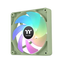 Thermaltake CT140 ARGB Sync Ventilador PC 140mm Verde Matcha 1500 RPM PWM 9 LEDs Paquete de 2