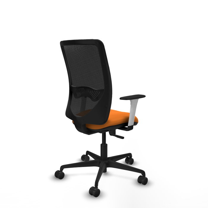 PIQUERAS Y CRESPO Silla de oficina Zulema Naranja y Negro PIQUERAS Y CRESPO Silla de oficina Zulema Naranja y Negro