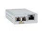 Allied Telesis AT-MMC2000LX/SC-TAA-60 Convertidor de Medio Gigabit Ethernet 1000 Mbit/s, 1000Base-LX, 1310 nm, Monomodo, Puertos: 1 RJ-45 y 2 SC, Color Gris