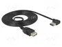 DeLOCK Cable de extensión USB 2.0 con conector EASY-USB reversible de 1 m