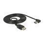 DeLOCK Cable de Extensión EASY-USB 2.0 USB-A a USB-A 1m Negro