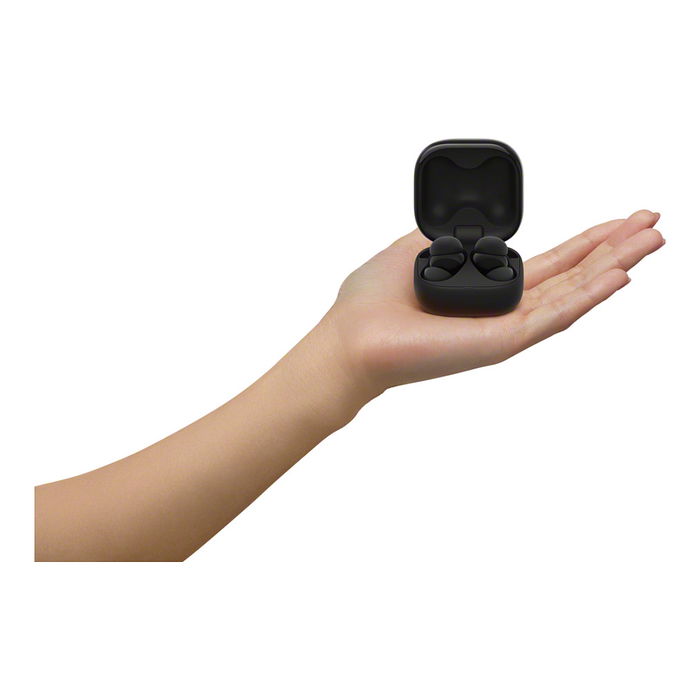 SONY LinkBuds Fit WFLS910NB - Auriculares True Wireless Intraaurales Negro con Cancelación de Ruido Híbrida, IPX4, Bluetooth 5.3, Google Assistant/Apple Siri y Carga Rápida