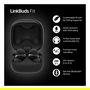 SONY LinkBuds Fit WFLS910NB - Auriculares True Wireless Intraaurales Negro con Cancelación de Ruido Híbrida, IPX4, Bluetooth 5.3, Google Assistant/Apple Siri y Carga Rápida