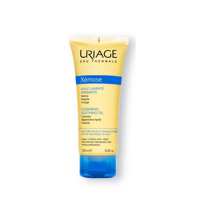 Uriage Xémose Huile Lavante Aceite Limpiador 200ml para piel seca