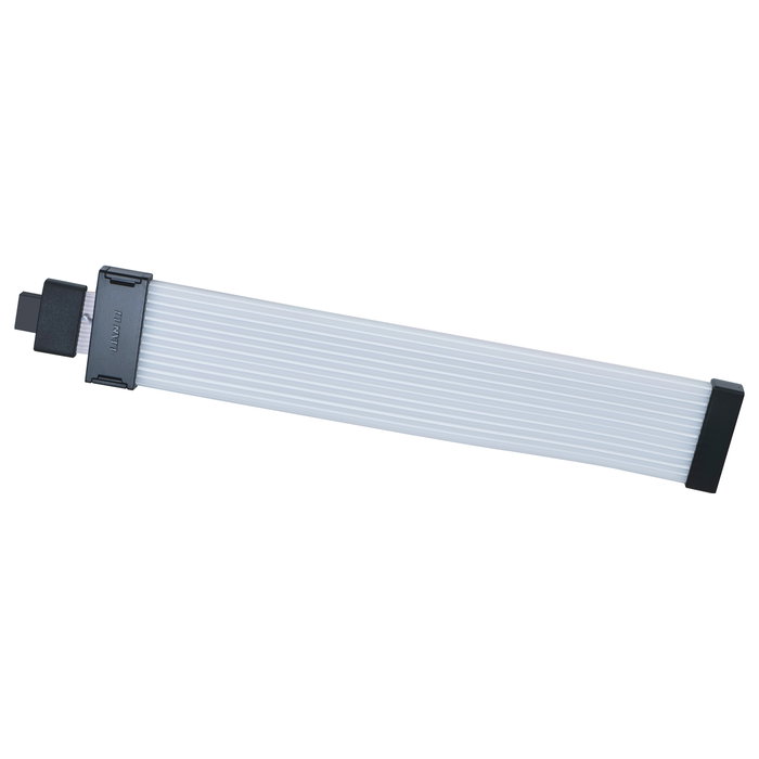 Lian Li Strimer Wireless Cable de extensión para GPU 12+4-pin (12V-2X6) ARGB Wide Black, transparente