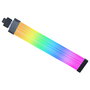 Lian Li Strimer Wireless Cable de extensión para GPU 12+4-pin (12V-2X6) ARGB Wide Black, transparente