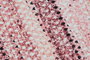 DKD Home Decor Alfombra de Poliéster Rosa 60x240x0,7 cm