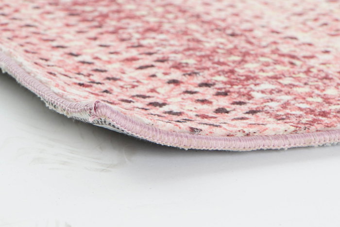 DKD Home Decor Alfombra de Poliéster Rosa 60x240x0,7 cm DKD Home Decor Alfombra de Poliéster Rosa 60x240x0,7 cm