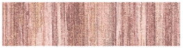 DKD Home Decor Alfombra de Poliéster Rosa 60x240x0,7 cm