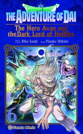 PLANETA COMICS Dragon Quest. The Hero Avan and the Dark Lord of Hellfire nº 06, Yusaku Shibata - PLANETA COMICS
