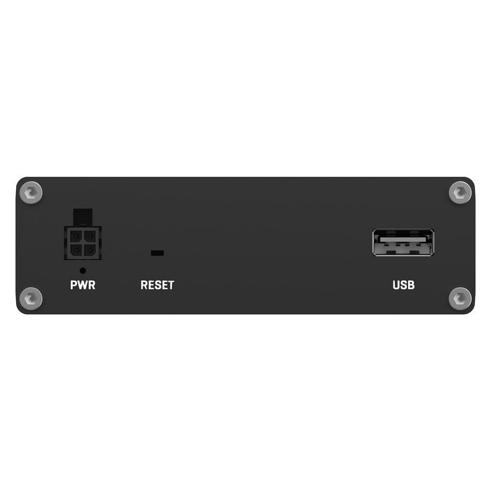Teltonika Router Industrial RUT301 para Móvil y Ethernet LAN (EU) - Negro, Aluminio, 9-30V, RMS, -40 a 75°C