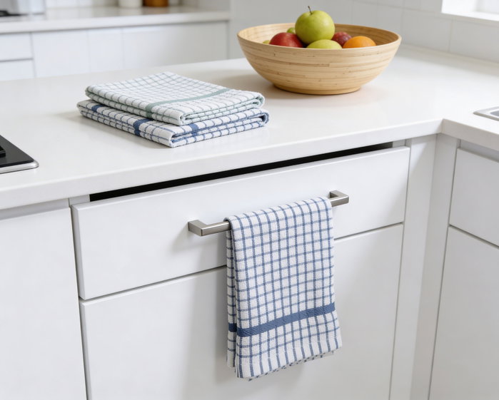 Quttin Set de Paños de Cocina Cuadrados de Algodón 45x45 cm Quttin Set de Paños de Cocina Cuadrados de Algodón 45x45 cm